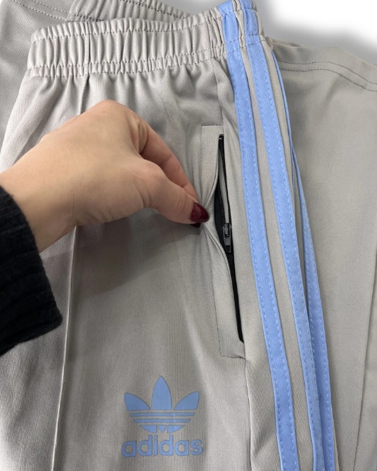 Pantalón deportivo - Grey & Sky Blue