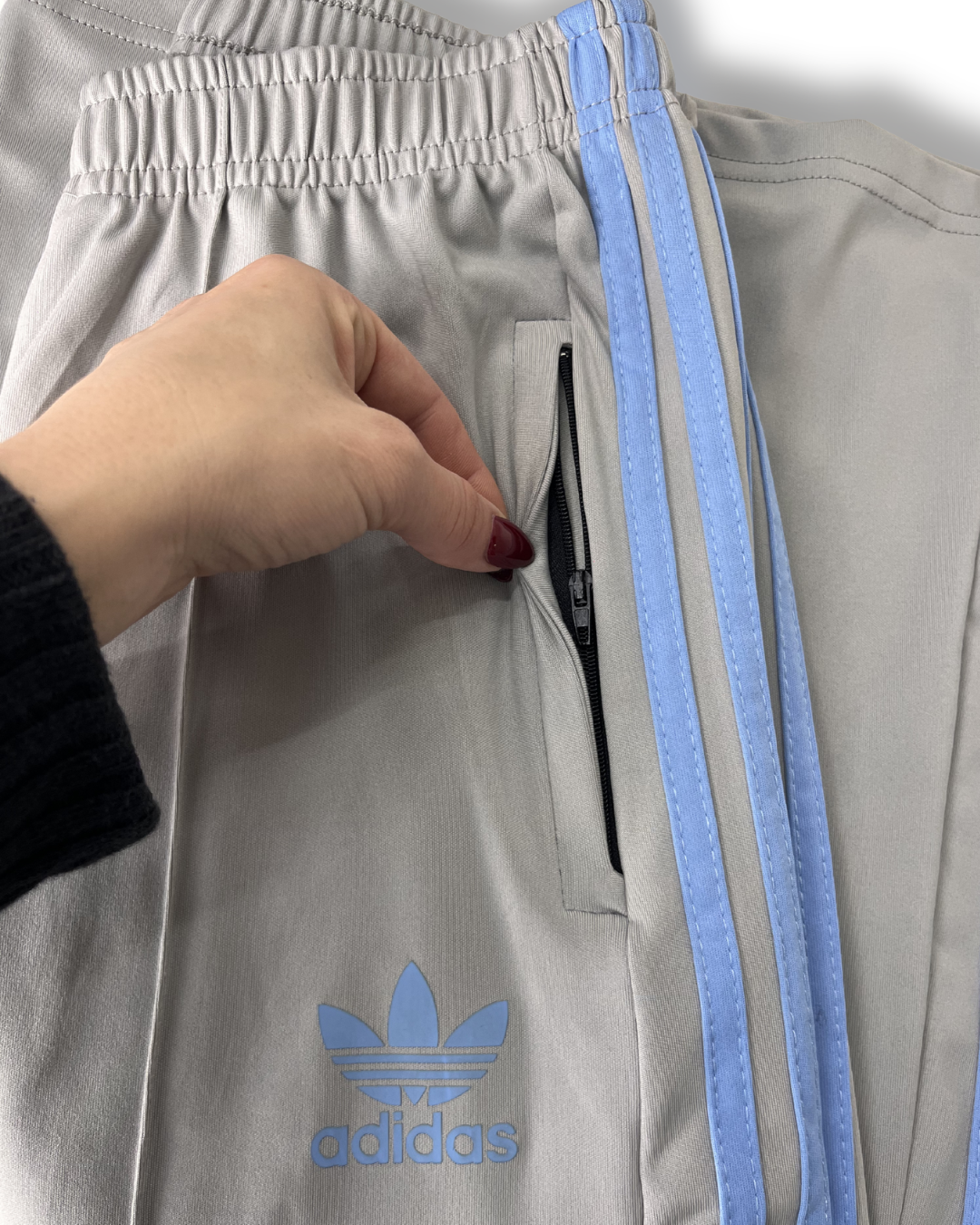 Pantalón Oxford Grey &amp; Sky Blue